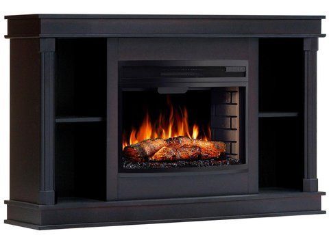 Камінокомплект ArtiFlame Brittany AF25 венге з обігрівом і звуком горіння вогню Brittany AF25 W фото