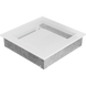 Решітка біла 22x22 22B фото 4
