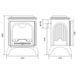 Чавунна піч Invicta SEVILLE 2 антрацит  ref. 6192-44 фото 2