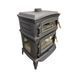 Чавунна піч Flame Stove Altara Premium з духовкою та боковою дверкою FS-033YK фото 2