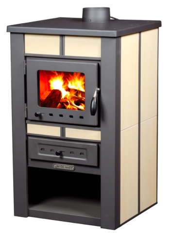 Піч на дровах Pro-Thermo Alpina Ceramic бежева 5508 фото