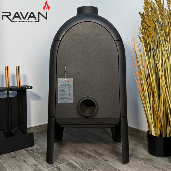 Чавунна піч RAVAN Onoma 9 кВт на дровах 12401 фото