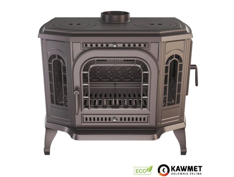 Чавунна піч з варильною поверхнею KAWMET P7 (10.5 kW) CookTop PB ECO WP7-10.5 PB CookTop фото