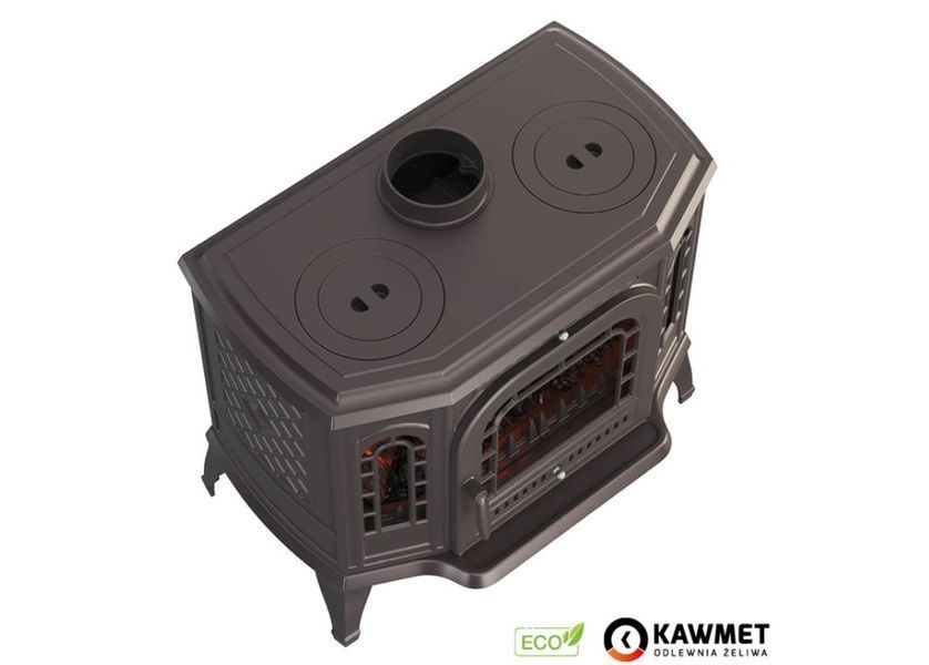 Чавунна піч з варильною поверхнею KAWMET P7 (10.5 kW) CookTop PB ECO WP7-10.5 PB CookTop фото