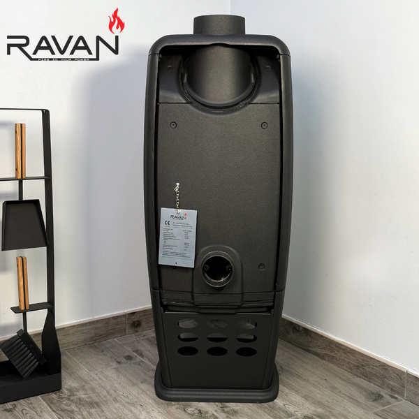 Чавунна піч RAVAN Incorta 10 кВт на дровах 12402 фото