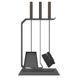 Камінний набір SAVEN Set 6 L black SS/6L/BL фото 1