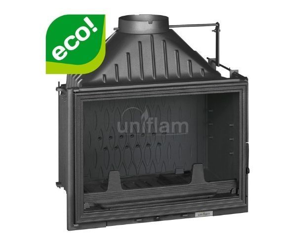 Камінна топка UNIFLAM 700 LUX з шибером 700 Lux Eco фото