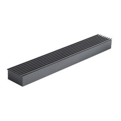 Вентиляційна решітка DARCO LOFT 650x60 мм, чорна KRR 650x60-ML.CZ фото