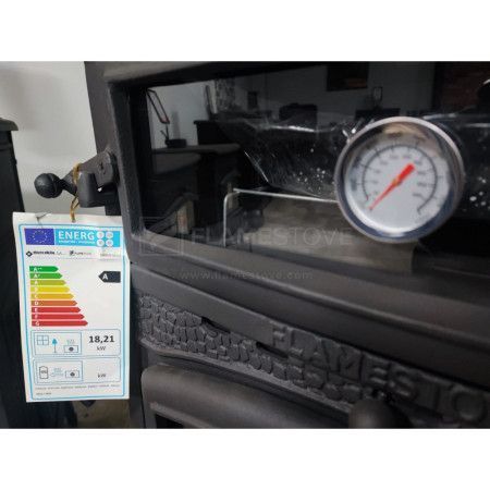 Чавунна піч FLAME STOVE SIRIUS MAXI STYLE з духовкою FS-011ST фото