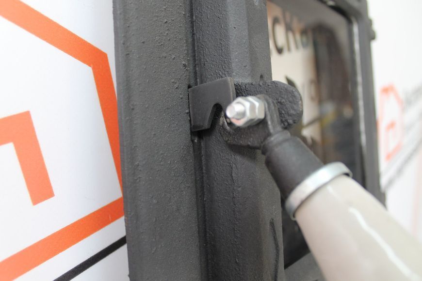 Дверцята пічні зі склом "MORIS" 310х520 мм Дверцята для кухні, барбекю 1137 фото