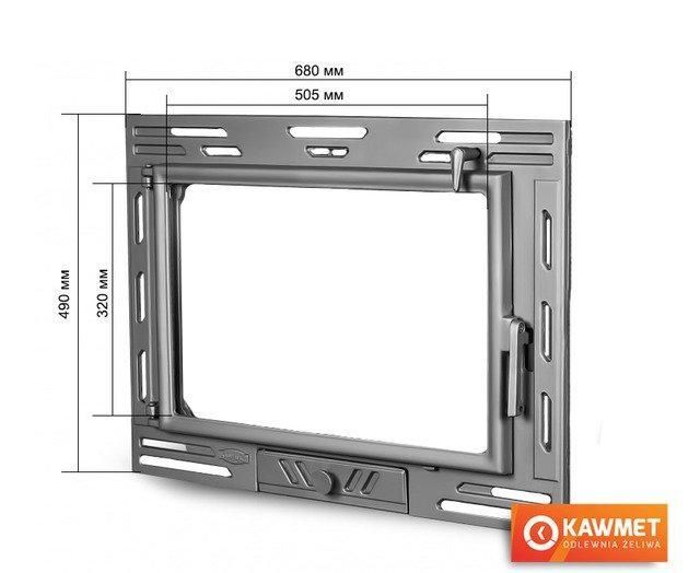 Двері для каміна KAWMET W9 490x680 W9 490x680 фото