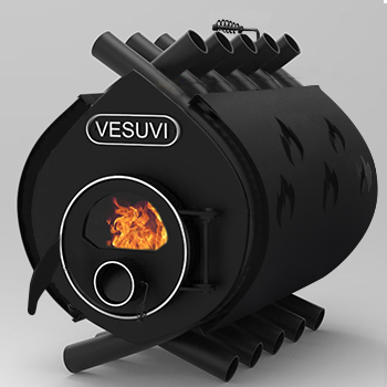 Булер'ян &laquo;Vesuvi&raquo; classic &laquo;03&raquo; з термостійким склом та захисним кожухом VES-K03-SK фото