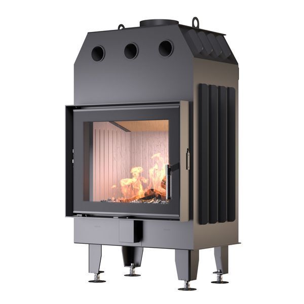 Камінна топка BOKAR 6050 (14,4 kW ) white ceramatex 12411 фото