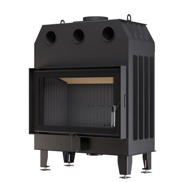 Камінна топка BOKAR 8050 (16,8 kW ) black ceramatex 8050 фото
