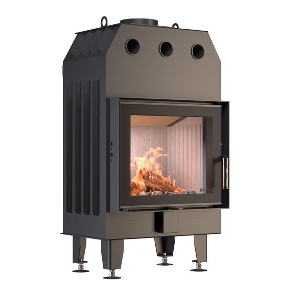Камінна топка BOKAR 6050 (14,4 kW ) white ceramatex 12411 фото