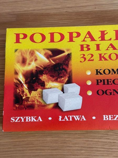 Розпалювач вогню Podpalka bila 32 кубики Podpalka bila фото