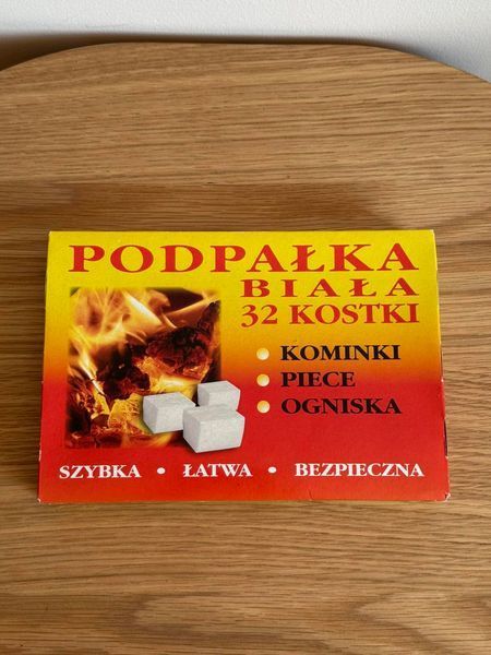 Розпалювач вогню Podpalka bila 32 кубики Podpalka bila фото