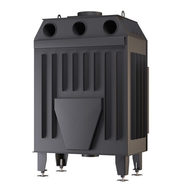 Камінна топка BOKAR 7050 (15,2 kW ) black ceramatex 12412 фото