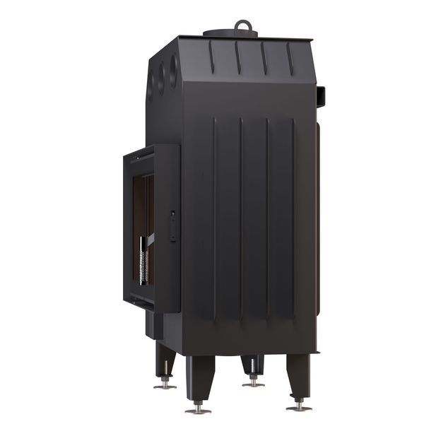 Камінна топка BOKAR 7050 (15,2 kW ) black ceramatex 12412 фото