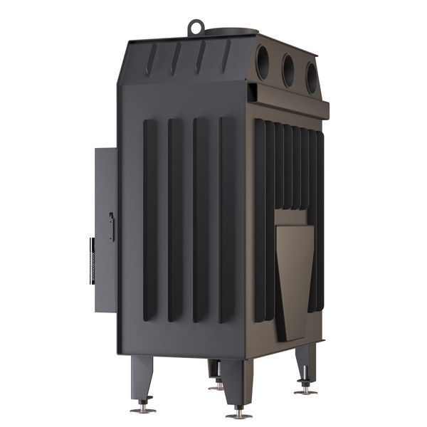 Камінна топка BOKAR 7050 (15,2 kW ) black ceramatex 12412 фото