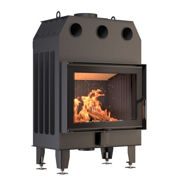 Камінна топка BOKAR 7050 (15,2 kW ) black ceramatex 12412 фото