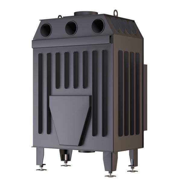 Камінна топка BOKAR 7050 (15,2 kW ) black ceramatex 12412 фото
