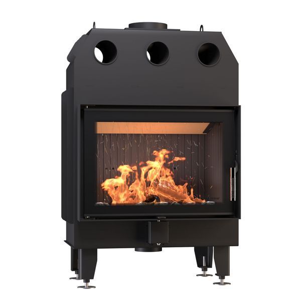 Камінна топка BOKAR 7050 (15,2 kW ) black ceramatex 12412 фото