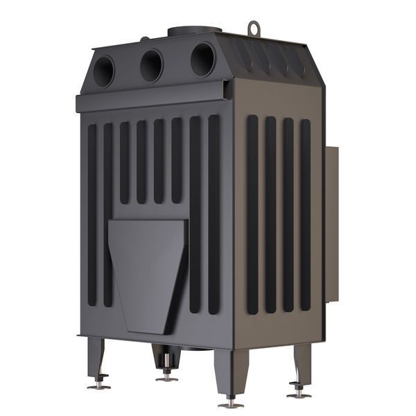 Камінна топка BOKAR 7050 (15,2 kW ) black ceramatex 12412 фото
