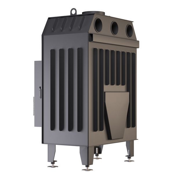 Камінна топка BOKAR 7050 (15,2 kW ) black ceramatex 12412 фото