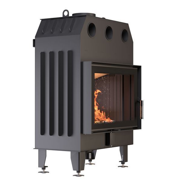 Камінна топка BOKAR 7050 (15,2 kW ) black ceramatex 12412 фото