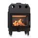 Камінна топка BOKAR 7050 (15,2 kW ) black ceramatex 12412 фото 33