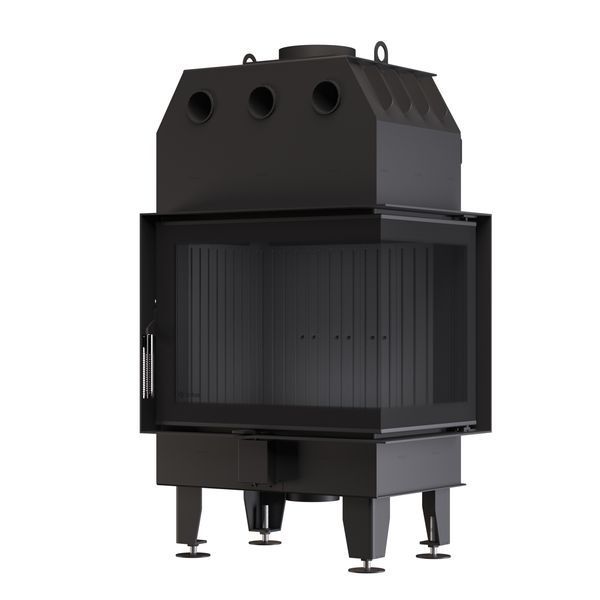 Камінна топка BOKAR 655047 R (14,5 kW ) black ceramatex 655047 L/R фото