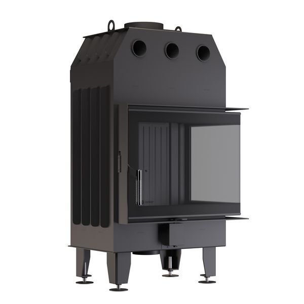 Камінна топка BOKAR 655047 R (14,5 kW ) black ceramatex 655047 L/R фото