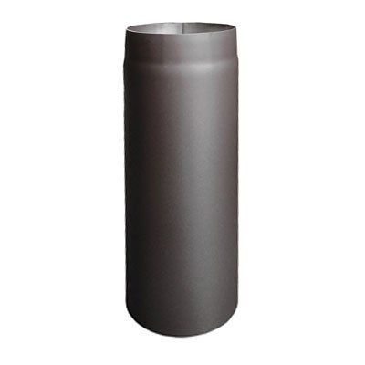 Труба димохідна Darco 0,5 м &Oslash; 150 мм чорна сталь 2 мм (антрацит) RP 150/500-CZ 2 (SZ) фото