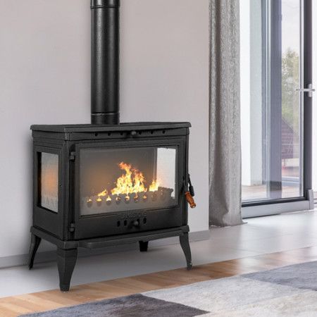 Чавунна піч Flame Stove RETRO LUX FS-042 фото