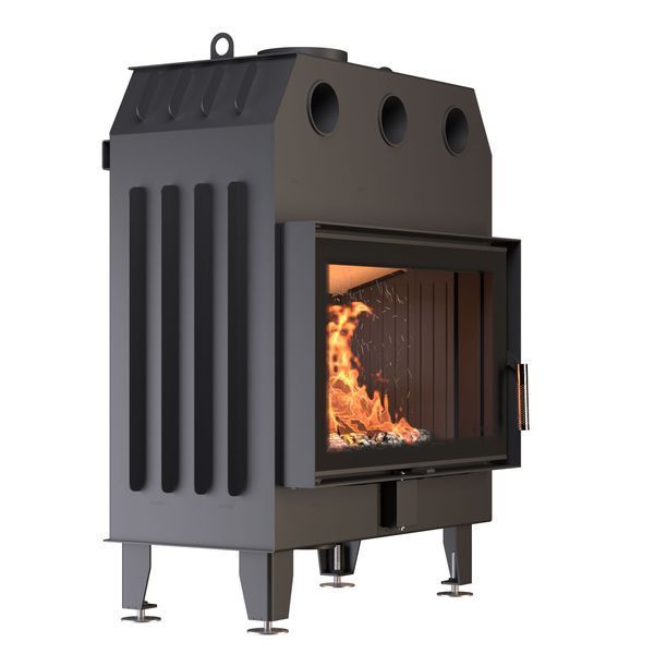 Камінна топка BOKAR 9050 (19,1 kW) black ceramatex 12416 фото