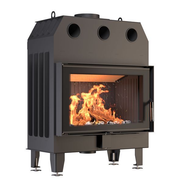 Камінна топка BOKAR 9050 (19,1 kW) black ceramatex 12416 фото