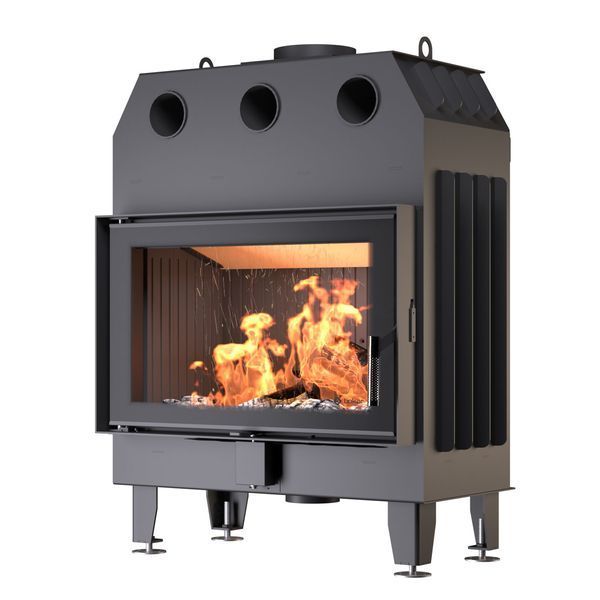 Камінна топка BOKAR 9050 (19,1 kW) black ceramatex 12416 фото