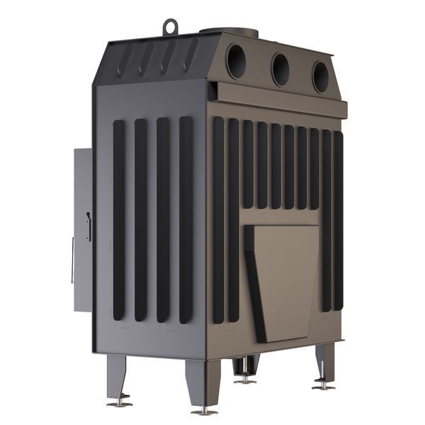Камінна топка BOKAR 9050 (19,1 kW) black ceramatex 12416 фото