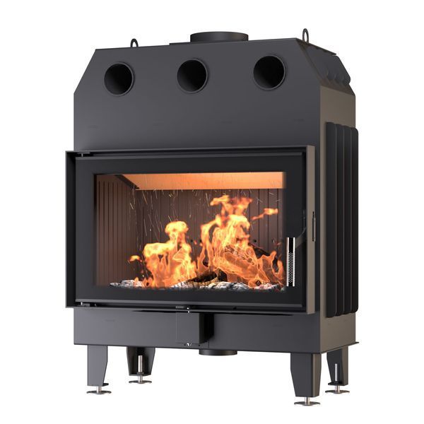 Камінна топка BOKAR 9050 (19,1 kW) black ceramatex 12416 фото