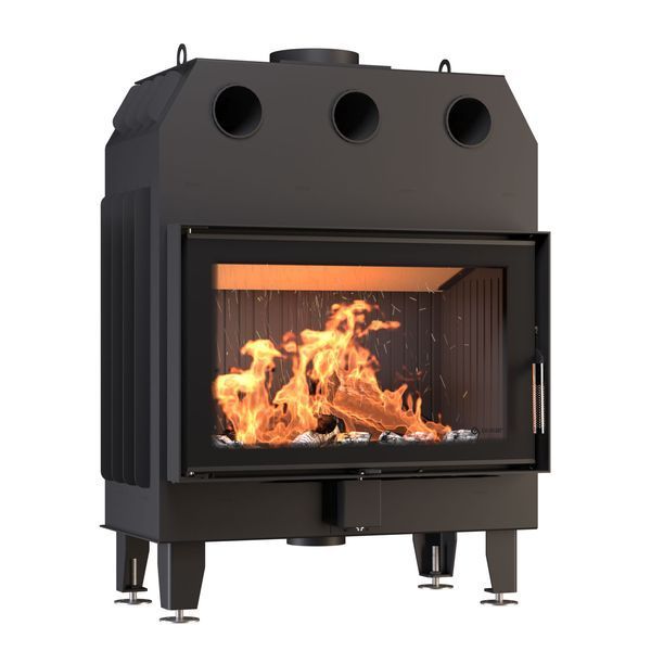 Камінна топка BOKAR 9050 (19,1 kW) black ceramatex 12416 фото