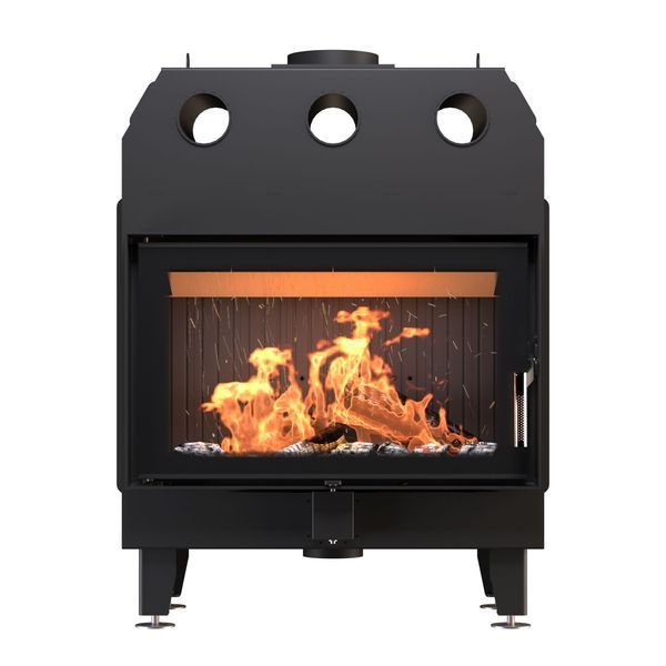 Камінна топка BOKAR 9050 (19,1 kW) black ceramatex 12416 фото