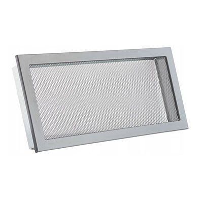 Вентиляційна решітка з сіткою Darco KRVSM, 325х170 мм, чорна KRVSM325x170-ML.CZ фото