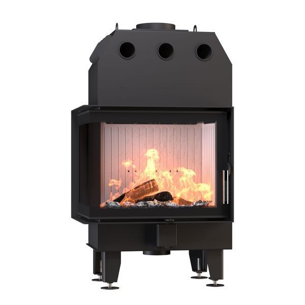 Опис Камінна топка BOKAR 655047 L (14,5 kW ) white ceramatex 12417 фото