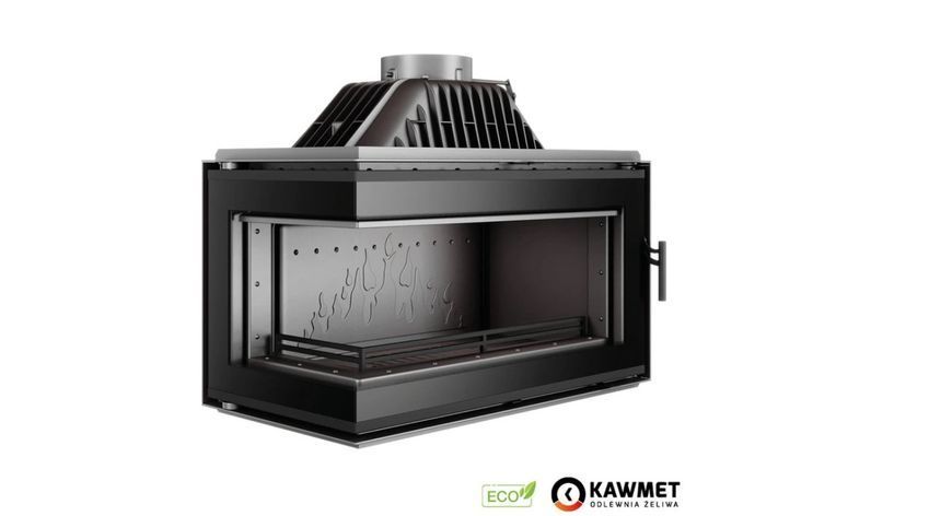 Камінна топка KAWMET W16 LB Black (13.5 kW) ECO W16 LB Black фото