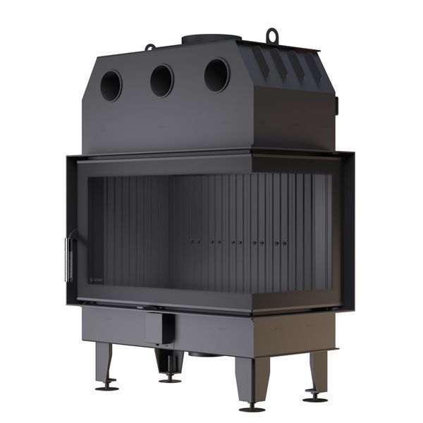 Камінна топка BOKAR 855047 R (17,0 kW ) black ceramatex 855047 R фото