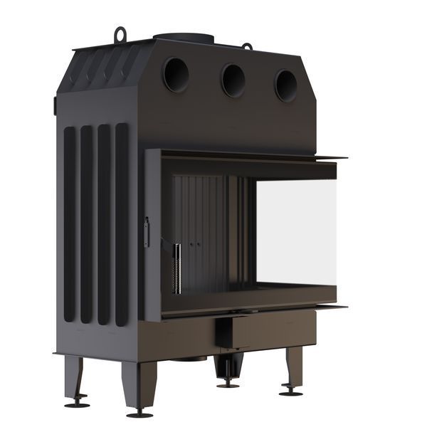 Камінна топка BOKAR 855047 R (17,0 kW ) black ceramatex 855047 R фото