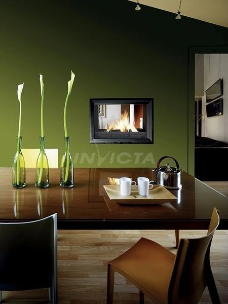 Камінна топка Invicta 800 Grande Vision Double Face з шибером (ref. 9282-44) 112826 фото