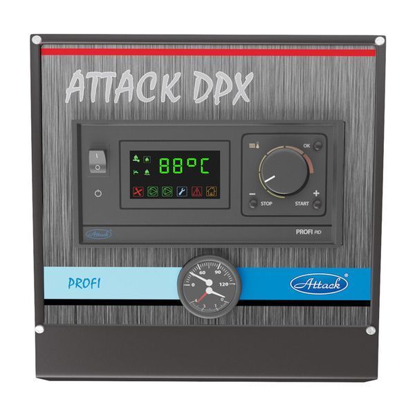 Котел твердопаливний піролізний ATTACK DPX 40 Profi (20-40кВт) 1430040176 фото