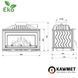 Камінна топка KAWMET W15 (13.5 квт) W15 13.5kw фото 17
